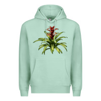 Seafoam Bromeliads Premium Hoodie - LillyAllenDesigns