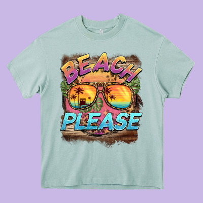 Becach Please Heavy Core Tee Designed By Barkaloodesign