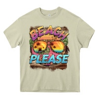 Mossy becach please Heavy Core Tee - BarkalooDesign