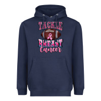 Navy tackle breast cancer Heavyweight Hoodie - BarkalooDesign
