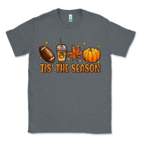 Charcoal Heather Tis' the season Classic Tee - NancyCooperArtShop