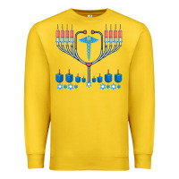 Lemon jewish hanukkah chanukah doctor medical menorah  gifts Premium Sweatshirt - trangStudio
