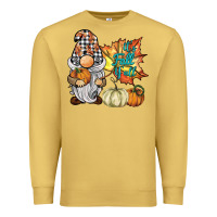 Antique Gold it's fall y'all gnome Premium Sweatshirt - BarkalooDesign