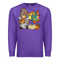 Purple it's fall y'all gnome Premium Sweatshirt - BarkalooDesign