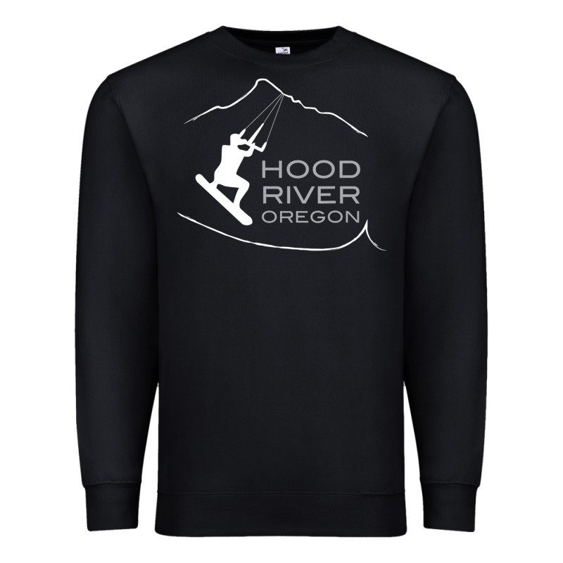 Kiteboarding Hood River Oregon, Kitesurfing Premium Sweatshirt by trangStudio | Teevron