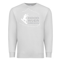 Dove Grey Kiteboarding Hood River Oregon, Kitesurfing Premium Sweatshirt - trangStudio