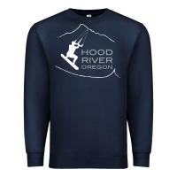 Navy Kiteboarding Hood River Oregon, Kitesurfing Premium Sweatshirt - trangStudio