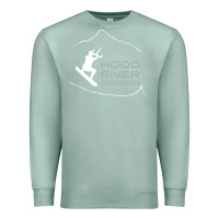 Seafoam Kiteboarding Hood River Oregon, Kitesurfing Premium Sweatshirt - trangStudio