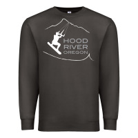 Smoke Kiteboarding Hood River Oregon, Kitesurfing Premium Sweatshirt - trangStudio