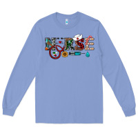 Colony Blue christmas nurse Long Sleeve Tee - RanaPortraitStore