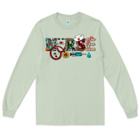 Matcha christmas nurse Long Sleeve Tee - RanaPortraitStore