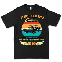 Black Vintage 50th Birthday I'm Not Old I'm A Classic Born In 1970 Premium Tee - Bettercallsaul
