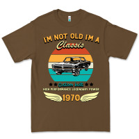 Cacao Vintage 50th Birthday I'm Not Old I'm A Classic Born In 1970 Premium Tee - Bettercallsaul