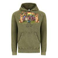 Vintage Olive Oh how he loves us cross Easter Day Vintage Hoodie - HowdyJamesFarm