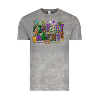 Cloud Rock airport agent mardi gras Vintage Tee - CowGirlArtShop