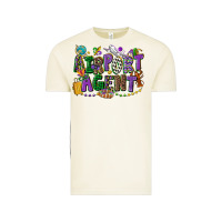 Vintage Arctic airport agent mardi gras Vintage Tee - CowGirlArtShop