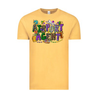 Vintage Mustard airport agent mardi gras Vintage Tee - CowGirlArtShop