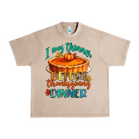 French Oak i was thinner before thanksgiving dinner Urban Heavy Tee - CowGirlArtShop