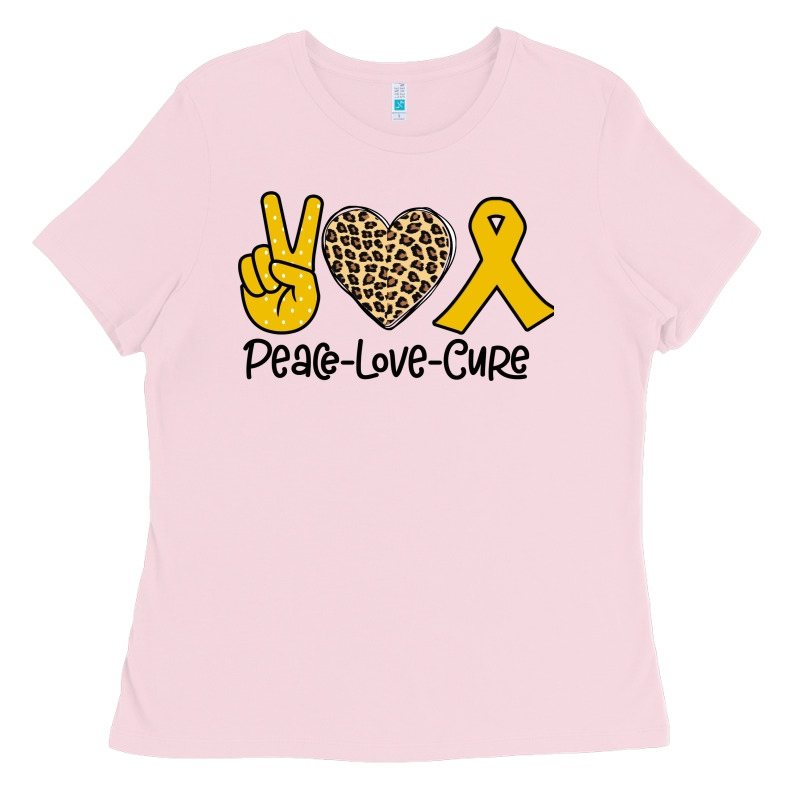 Peace Love Cure Ladies Tee by Bettercallsaul | Teevron