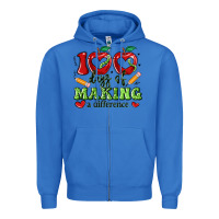True Royal 100 days of making a difference Zipper Hoodie - Artiststas