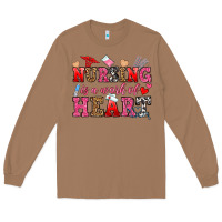 Toasted Coconut nursing is a work of heart Long Sleeve Tee - OliviaCreatesArt