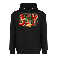 Black christmas joy coffee Heavyweight Hoodie - BarkalooDesign