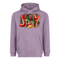 Lavender christmas joy coffee Heavyweight Hoodie - BarkalooDesign