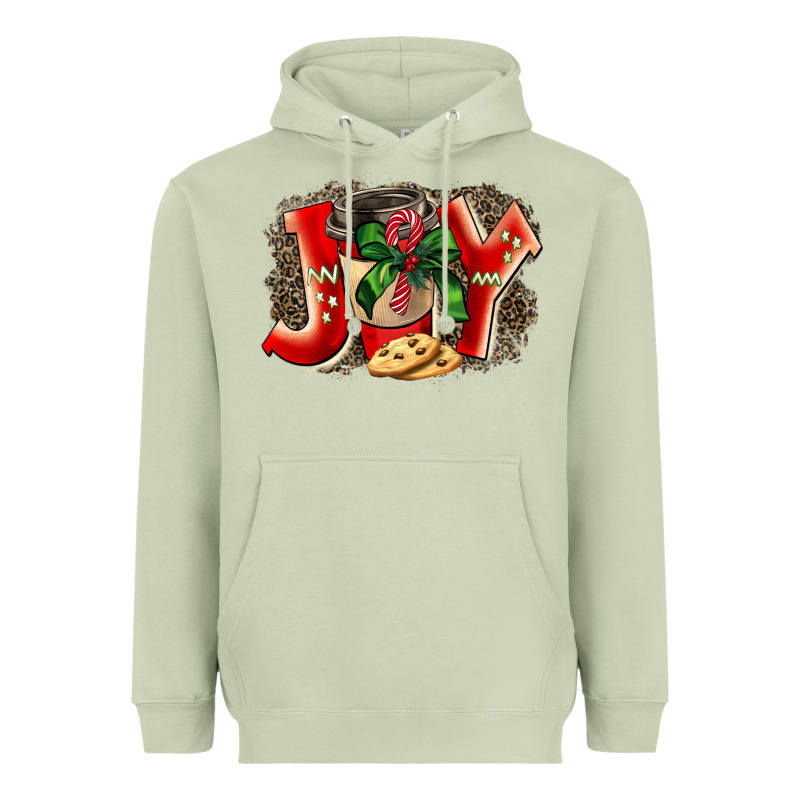 Christmas Joy Coffee Heavyweight Hoodie by BarkalooDesign | Teevron