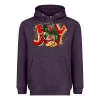 Plum christmas joy coffee Heavyweight Hoodie - BarkalooDesign
