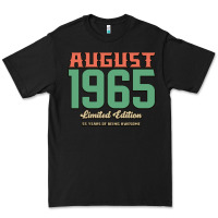 Black August 1965 Limited Edition 55 Years Of Being Awesome Premium Tee - Bettercallsaul