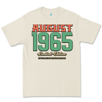 Bone August 1965 Limited Edition 55 Years Of Being Awesome Premium Tee - Bettercallsaul