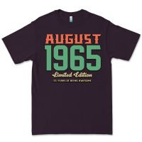 Plum August 1965 Limited Edition 55 Years Of Being Awesome Premium Tee - Bettercallsaul