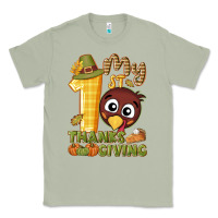 Matcha My 1st Thanksgiving with turkey Classic Tee - NancyCooperArtShop