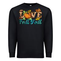 Black love fall y'all Premium Sweatshirt - BarkalooDesign