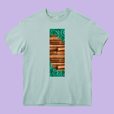 Western Tooled Leather Sunflower Turquoise Gemstone Pen Wrap 1 Heavy Core Tee Designed By Jasminsmagicworld