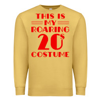 Antique Gold halloween roaring 20s costume Premium Sweatshirt - trangStudio