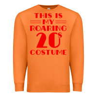 Halloween Roaring 20s Costume Premium Sweatshirt | Teevron