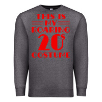 Charcoal Heather halloween roaring 20s costume Premium Sweatshirt - trangStudio