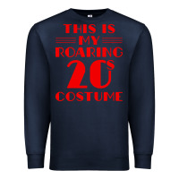 Navy halloween roaring 20s costume Premium Sweatshirt - trangStudio