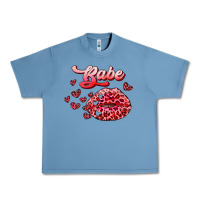 Pebble Blue babe with kiss Urban Heavy Tee - RanaPortraitStore