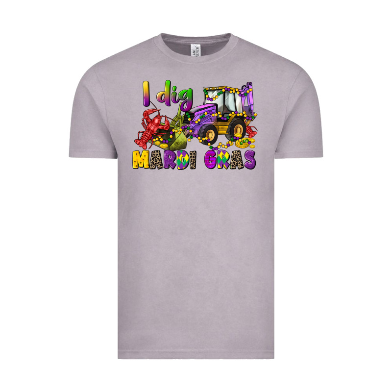 I Dig Mardi Gras Vintage Tee by CowGirlArtShop | Teevron