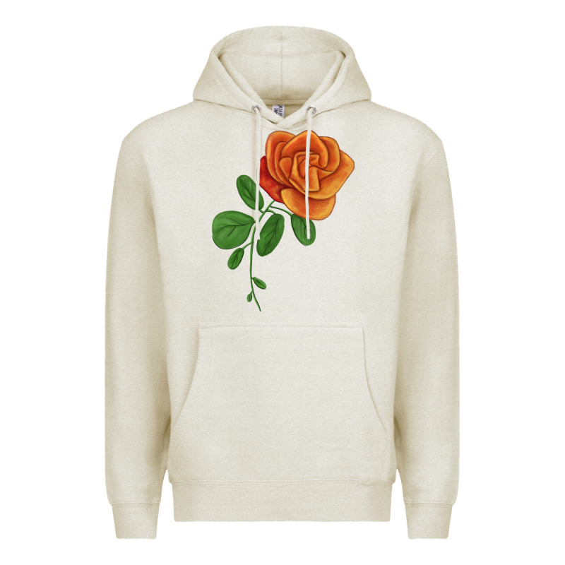 Burst Of Joy Rose Premium Hoodie by LillyAllenDesigns | Teevron