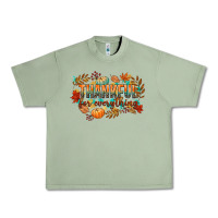 Oil Green thankful for everything Urban Heavy Tee - CowGirlArtShop
