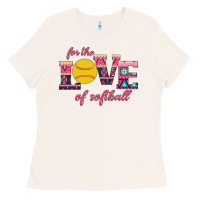 Bone For The Love Of Softball Ladies Tee - Bettercallsaul
