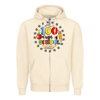 Sandshell 100 days of school Zipper Hoodie - Artiststas