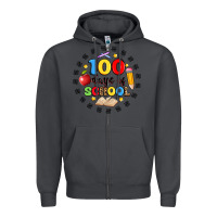 Smoke 100 days of school Zipper Hoodie - Artiststas