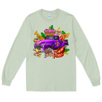 Matcha mardi gras truck olivia Long Sleeve Tee - OliviaCreatesArt