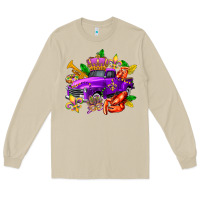 Mushroom mardi gras truck olivia Long Sleeve Tee - OliviaCreatesArt
