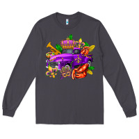Smoke mardi gras truck olivia Long Sleeve Tee - OliviaCreatesArt