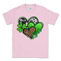 Bubblegum Pink St. Patrick's Day hearts Classic Tee - Jasminsmagicworld